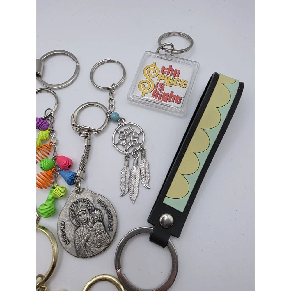 Lot Of 15 Fun Key Chains Dream Catcher, Protective